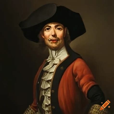Dark baroque painting of a spanish mercenary on Craiyon
