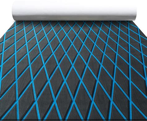 FOCEAN Boat Flooring EVA Foam Boat Decking Marine Mat Non-Slip Self ...