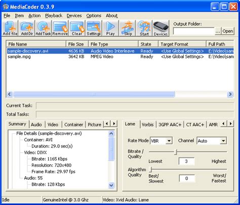 Image result for Tutorial MediaCoder
