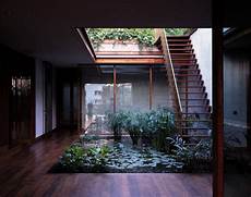 House With Courtyard by Serene House With Courtyard Pond House With Courtyard