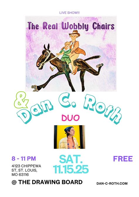 Dan C. Roth Duo @ The Drawing Board, The Drawing Board, St. Louis, 15 ...