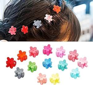 Handicraft Plastic Mini Hair Claw Clips & Hairpins For Women & Girls ...