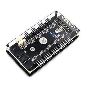 Chassis Fan and CPU Fan 10 Way 12V 3/4 Pin PWM Fan Hub Controller with ...
