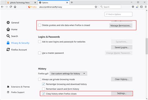 Image result for Cookies in Firefox Loschen