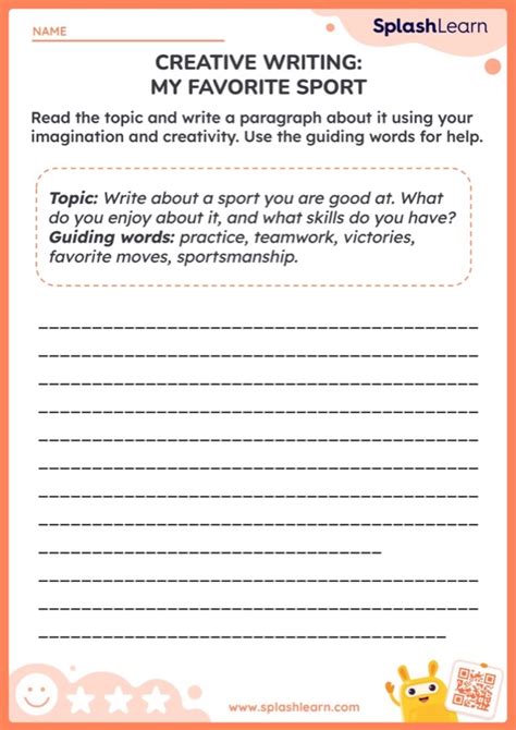 My Favorite Sport Worksheet 的图像结果
