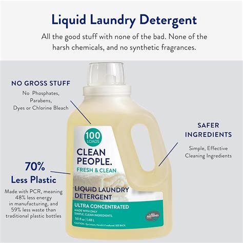 THECLEANPEOPLE The Clean People Liquid Laundry Detergent - India | Ubuy