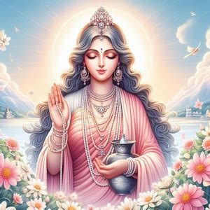 Ordershock 8 inch Maa Lakshmi Wall Sticker Poster For Home, House ...