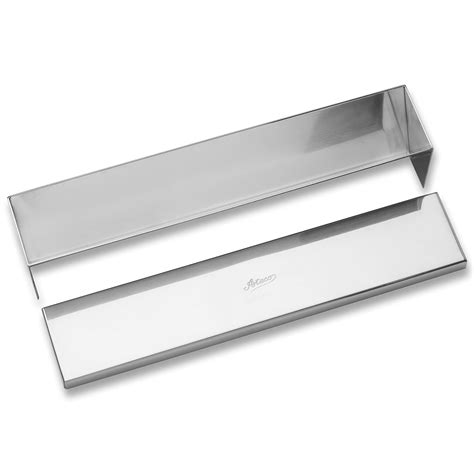 Ateco Stainless Steel Terrine Mold with Cover, Cone Shaped Bottom, 11. ...
