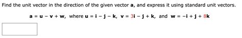 Unit Vector Direction 的图像结果