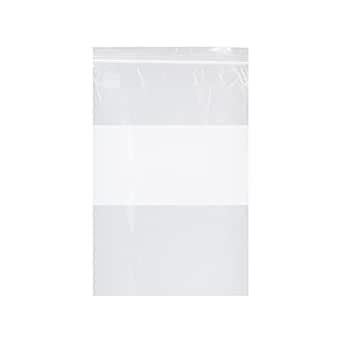 Dukal Dawn Mist Plastic Re-closable, 2 mil, 8" L x 10" W, Clear with ...