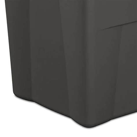 Sterilite Large Gray Plastic Stackable Bin 16 -Pack in the Storage Bins ...