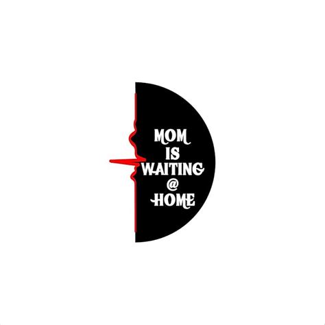 ISEE 360 ® Mom is waiting @ Home Sticker for Bike Pulsar 200ns, Dio ...