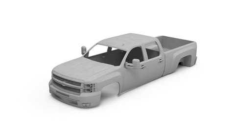 Chevrolet Silverado 1500 2013 3D model 3D printable | CGTrader