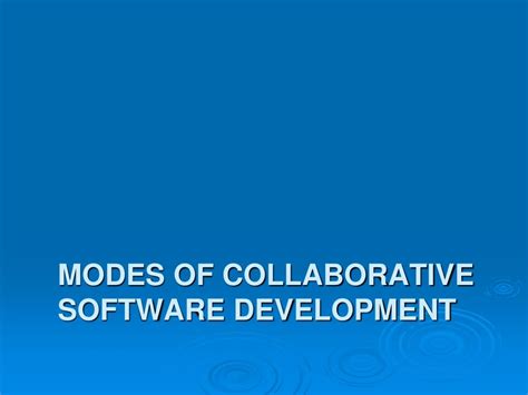 Collaborative Software 的图像结果