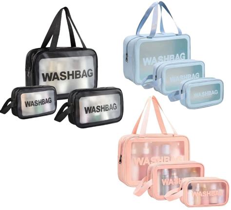 3-Piece Laundry Wash Bag Set