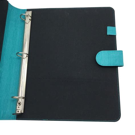 A4 Cardboard Binder Planner Folder Leather Ring Binders - File Folder ...