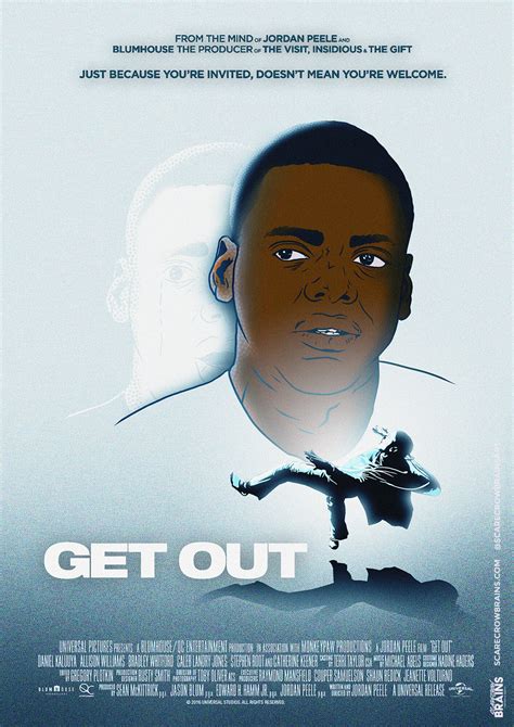 Get Out | Poster By Scarecrowbrains