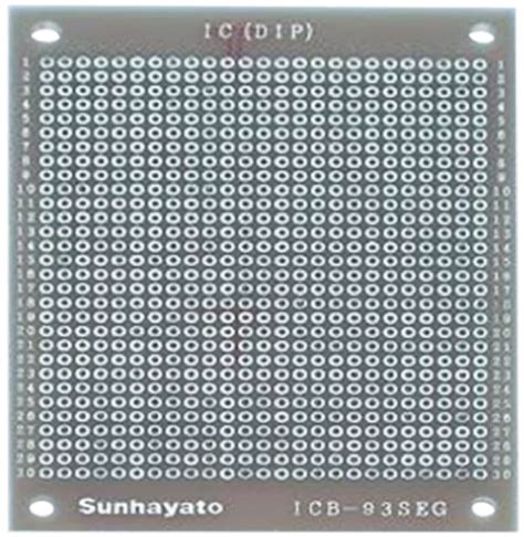 ICB-88SEG Sunhayato | Sunhayato Double Sided Matrix Board 0.9mm Holes ...