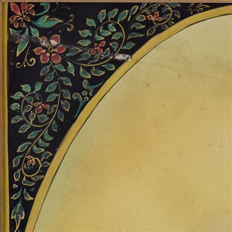 Watercolor Paper Painting of Indian Lady with Lotus