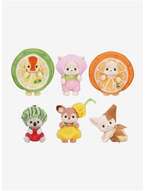 Calico Critters Cutie Collectibles Fruity Babies Series 4 Blind Bag ...