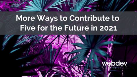 Contribute as an Individual | Five for the Future | WordPress.org