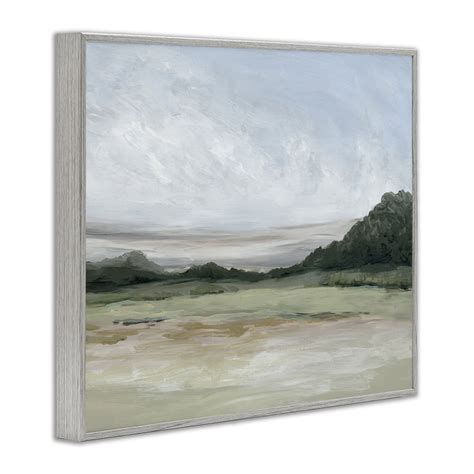 Highland Dunes Crisp Horizons Framed Giclee, design by Jacob Q | Wayfair