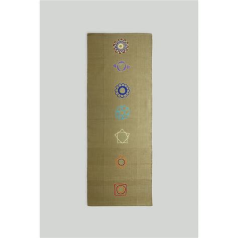 Buy Core Asana Cotton Mat- Olive Saptachakra Online