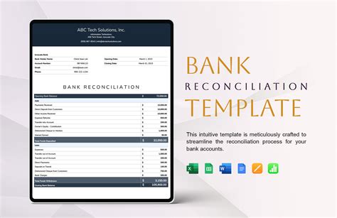 Editable Reconciliation Templates in Excel to Download