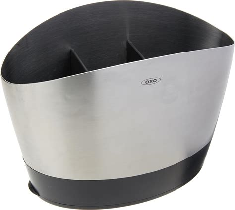Amazon.com: OXO Good Grips Stainless Steel Rotating Utensil Holder and ...