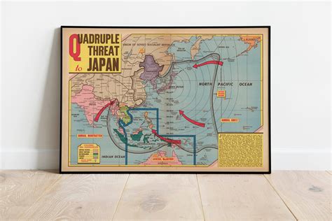 japan map ww2