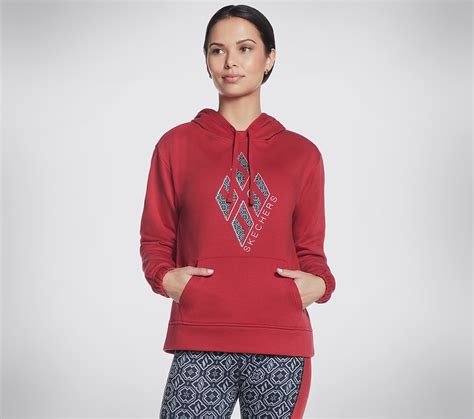 Buy Skechers DIAMOND LEGACY PULLOVER HOODIE | Womens