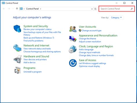 Image result for Control Panel Function