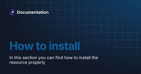 How to Install Documents 的图像结果