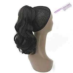 Air Flow Natural Look Realistic Pony Wigs For Women & Girls With Free ...