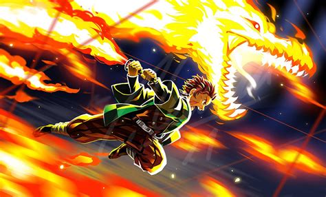 Tanjiro Sun Breathing Wallpapers - Top Free Tanjiro Sun Breathing ...