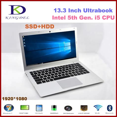 i5 5200U 13.3"laptop Intel 5th Gen CPU 2.2GHz Bluetooth SD HDMI 3M ...