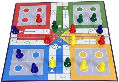 SAMARTHYA Magnetic Ludo with Snakes and Laddrs The Complate Entertainer ...