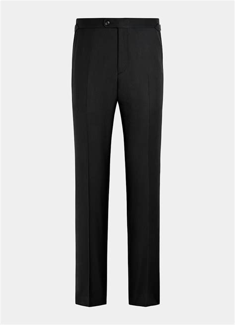 Costume Havana coupe Tailored noir in Pure laine S150 | SUITSUPPLY
