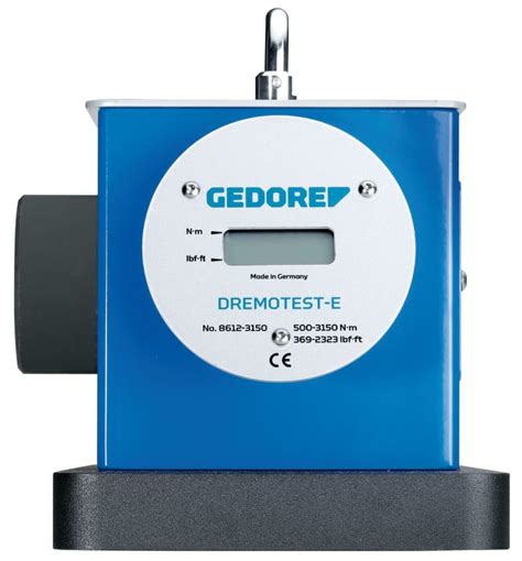 8612-1000 Gedore | Gedore Digital Torque Tester, 90 → 1100Nm, 36mm ...