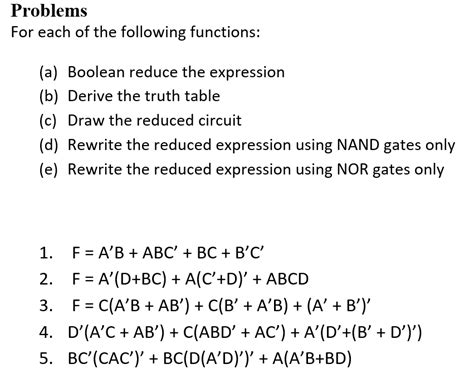 Image result for Boolean Expression Problems