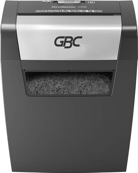 GBC ShredMaster X308 Paper Cross Cut Personal/Home Office Shredder with ...
