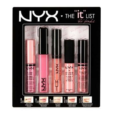NYX Limited Edition Pink Lip Gloss Gift Set (Til01) Price in India ...
