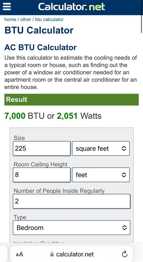 Is 8,000 BTUs air conditioner overkill for 225 sq ft bedroom? : r ...