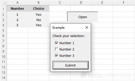 Checkboxes Excel VBA 的图像结果