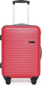 SWISS MILITARY Pluto Maroon Luggage Trolley Bag Fixed Lock Zipper 20 ...