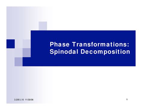 Spinodal Decomposition Phase Diagrams with a Spinodal Region - Pha se T ...