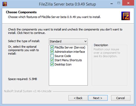 Image result for Install FileZilla Server