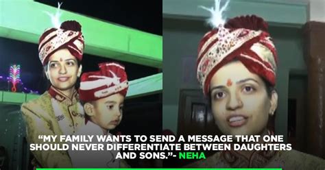 This IIT-Graduate Bride Dressed In A Sherwani And Rode A Horse To ...