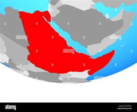 Map of northeast africa hi-res stock photography and images - Alamy