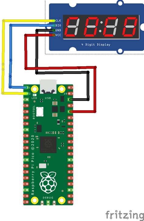 Image result for Tm1637 Raspberry Pi Code